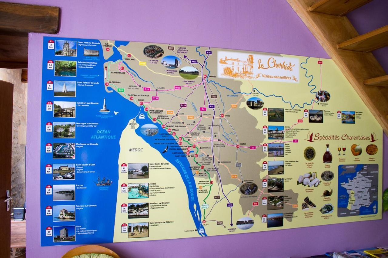 Le Charhido Bed and Breakfast Saint-Fort-sur-Gironde Εξωτερικό φωτογραφία